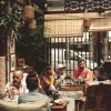 Alfresco Dining in the Veranda at Dishoom, Shoreditch