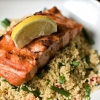Why not try the salmon, a great alternative to steak